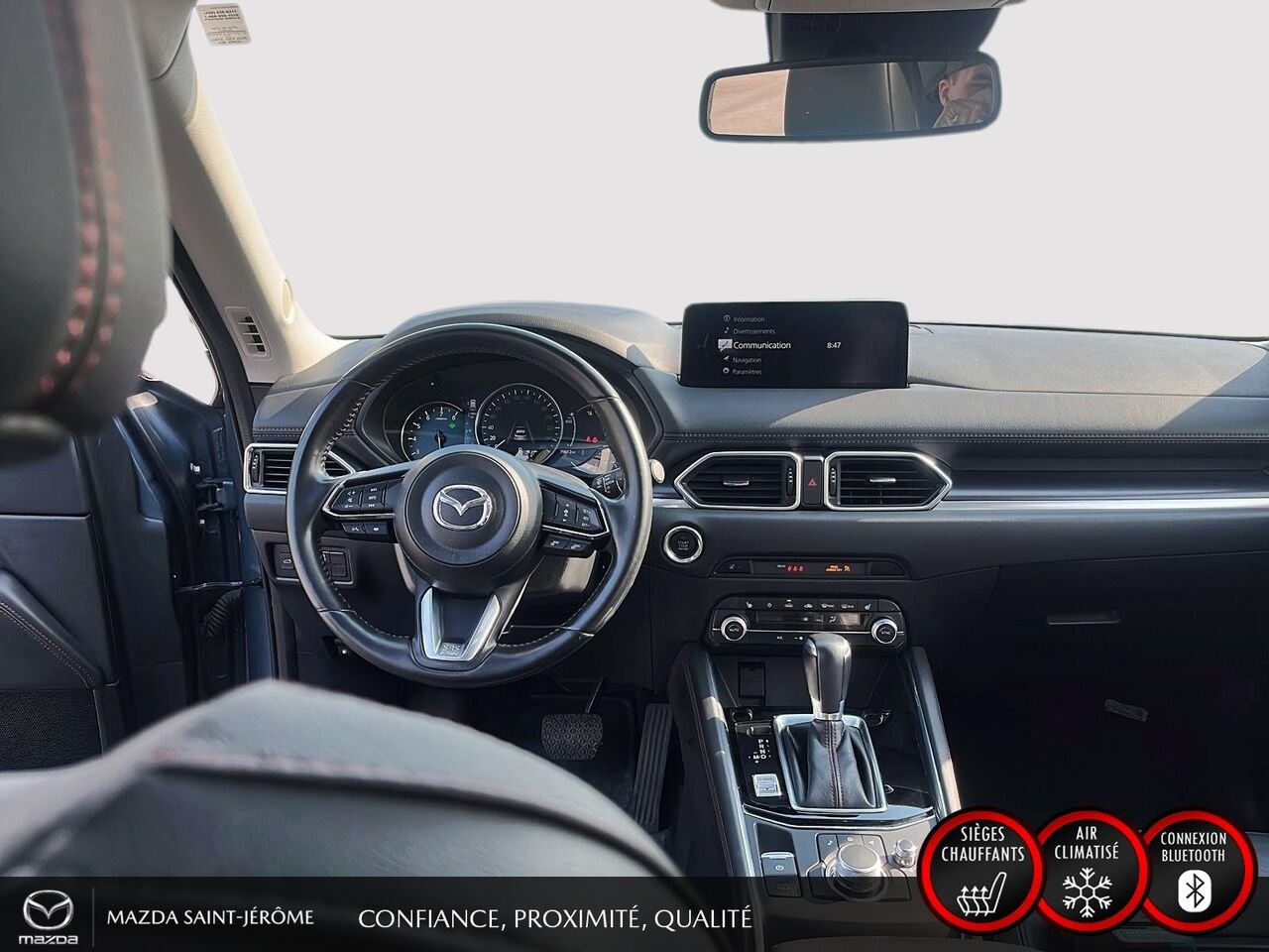 2022 Mazda CX-5 Édition Kuro | AWD | TOIT OUVRANT | CUIR | Grey Saint-Jérôme - photo #22