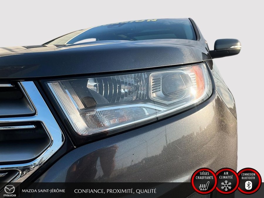 2018 Ford Edge Titanium | TOIT PANORAMIQUE | CUIR | AWD | Grey