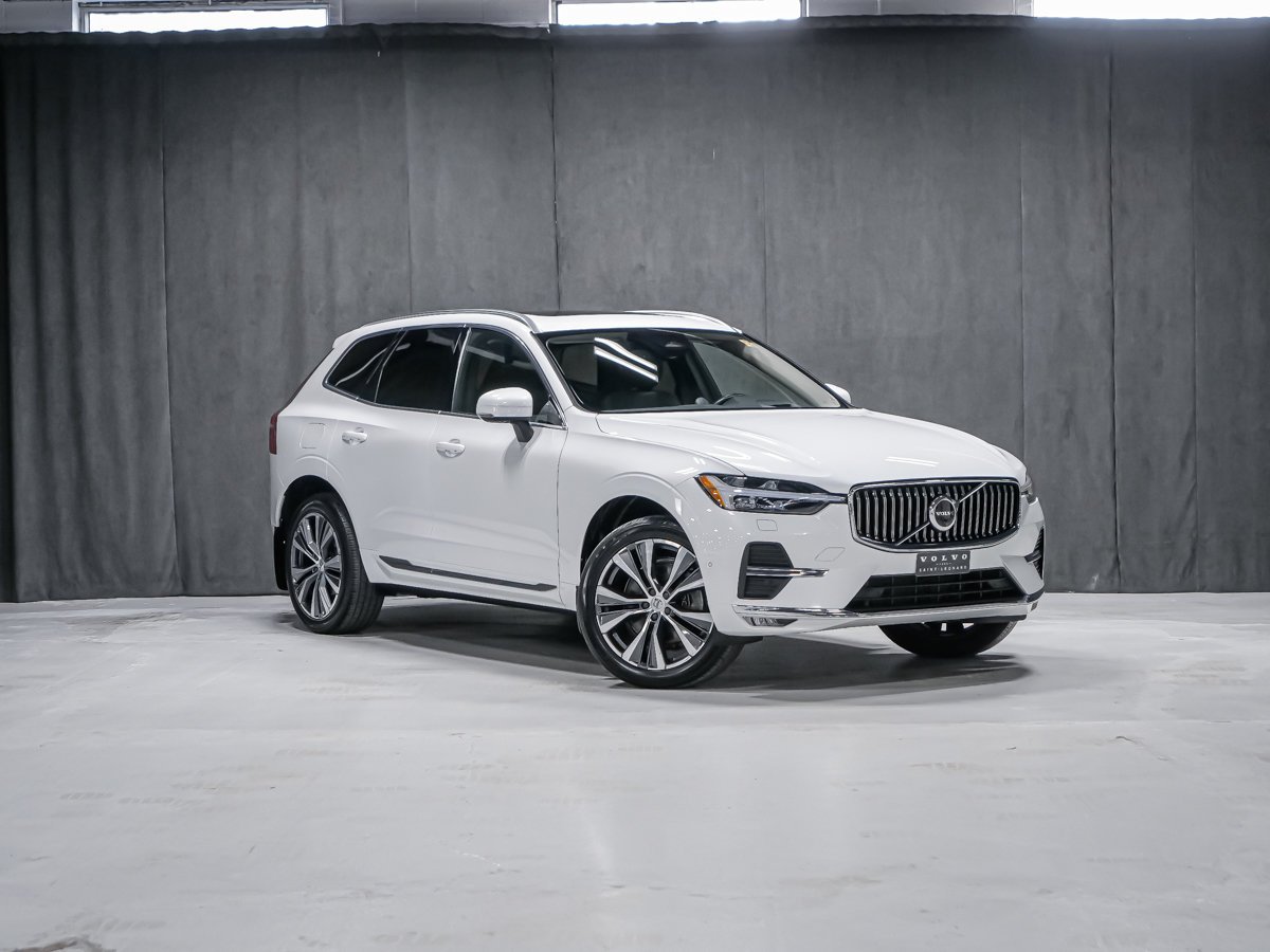 Volvo XC60 B6 INSCRIPTION ADVANCED CLIMATE BOWERS 2022 Blanc Montréal - photo #1