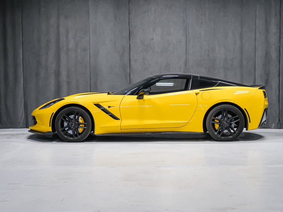 Chevrolet Corvette Z51 2LT 2019 Jaune