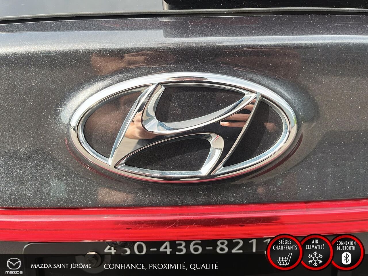 2023 Hyundai Santa Fe Preferred TI ens. Trend | TOIT PANO | SIMILICUIR | AWD | 52 771 KM Grey Saint-Jérôme - photo #7