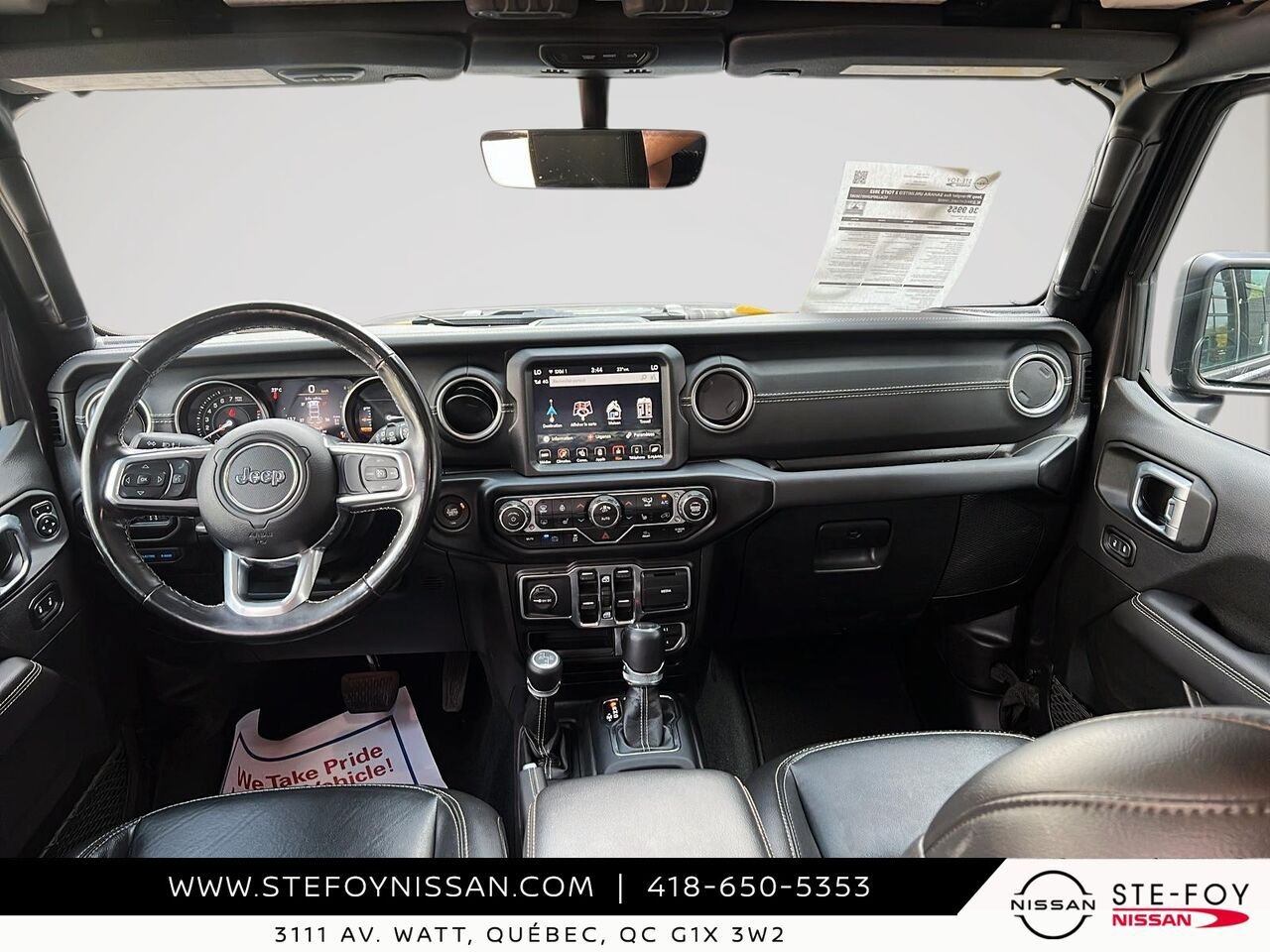 Jeep Wrangler 4xe SAHARA UNLIMITED 2022 Gris Ste-Foy - photo #9
