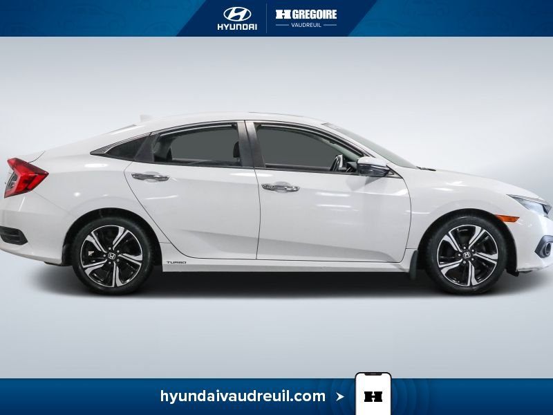 2016 Honda Civic White Laval - photo #12
