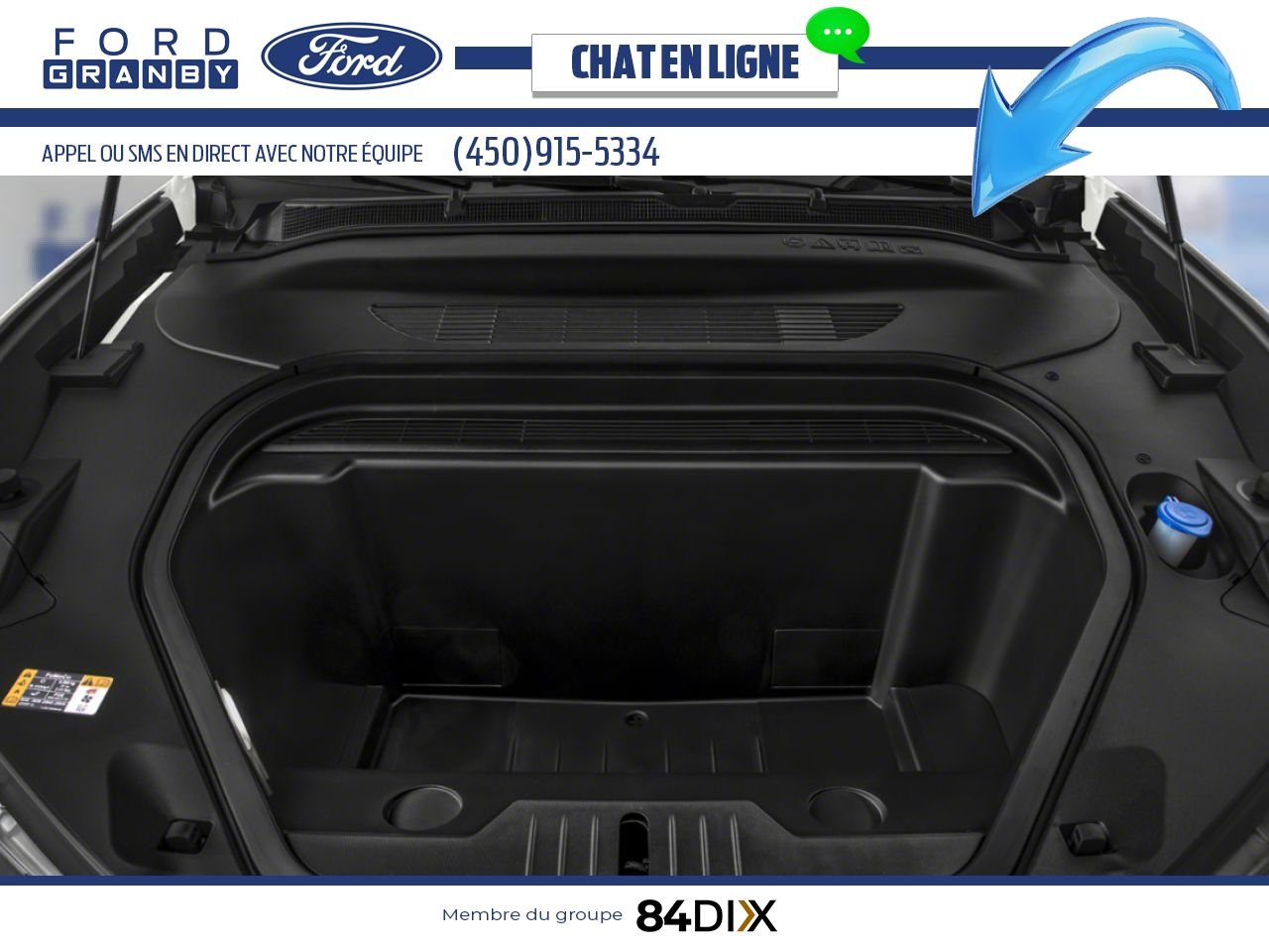 Ford Mustang Mach-E 2025 Blanc astral métallisé trois couches Granby - photo #12