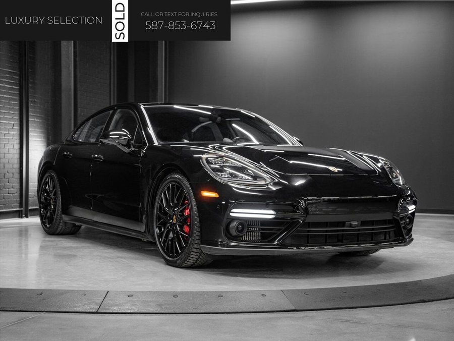 2017 Porsche Panamera 2017 Black