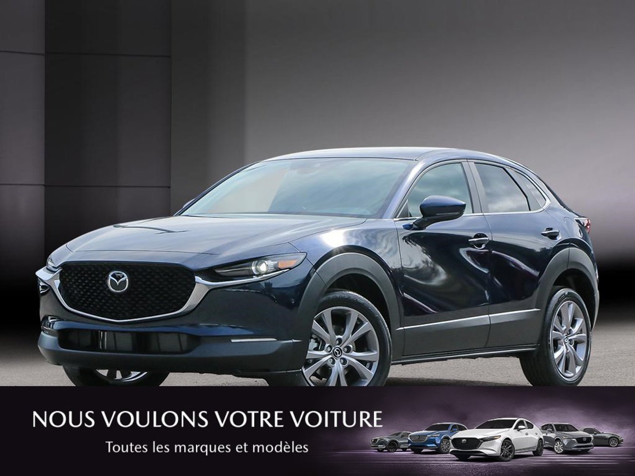 Mazda CX-30 3MVDMBCL9TM223323 2026 Bleu cristal foncé mica Mirabel - photo #0