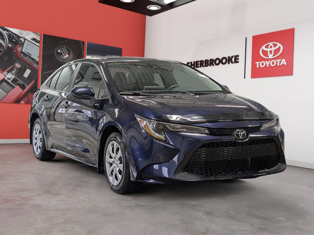 Toyota Corolla LE/SIÈGES CHAUFFANTS/CAMÉRA DE RECUL/BLUETOOTH/AC/ 2022 Bleu heliographique Sherbrooke - photo #1