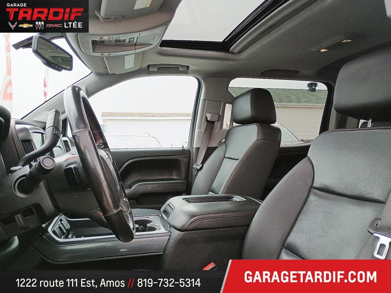 2018 GMC Sierra 1500 SLT cabine multiplace 4RM, 153,0 po Black Amos - photo #7