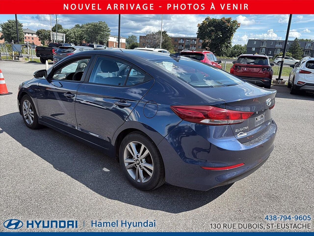 Hyundai Elantra 2018 Bleu Saint-Eustache - photo #4