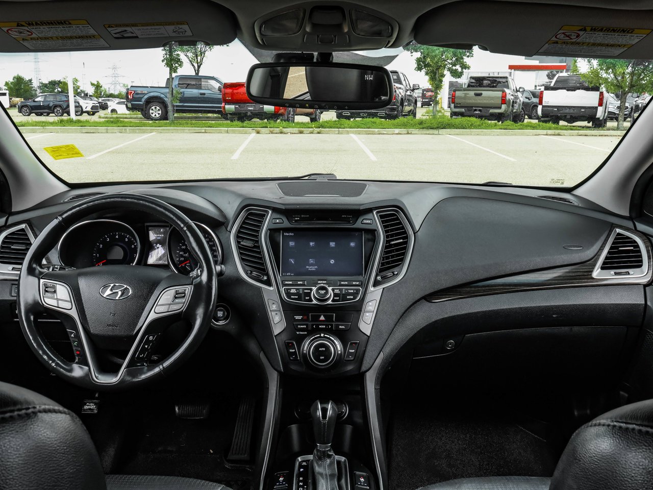 2013 Hyundai Santa Fe AWD 4dr 2.0T Auto Limited Grey Sherwood Park - photo #16