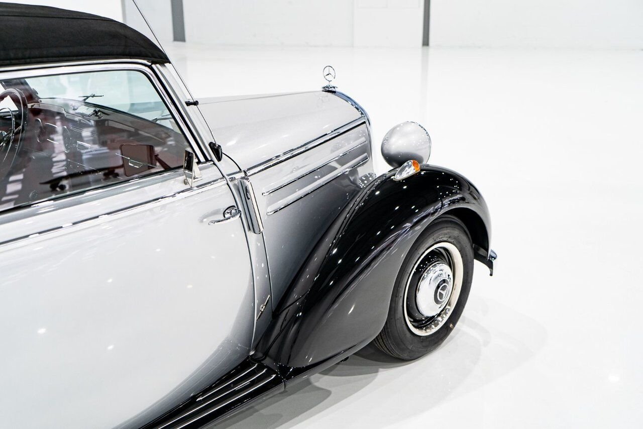 1950 Mercedes-Benz 170S Cabriolet B Wonderfully Presented Old Restoration Grey Montreal - photo #54