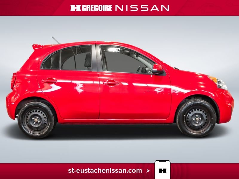 Nissan MICRA SR4600 | S AUTOMATIQUE CLIMATISATION BAS KILOMETRAGE 2017 Rouge Laval - photo #12