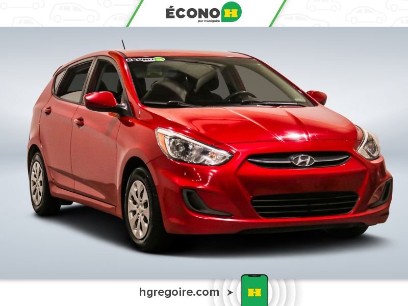 2016 Hyundai Accent Red Blainville - photo #0
