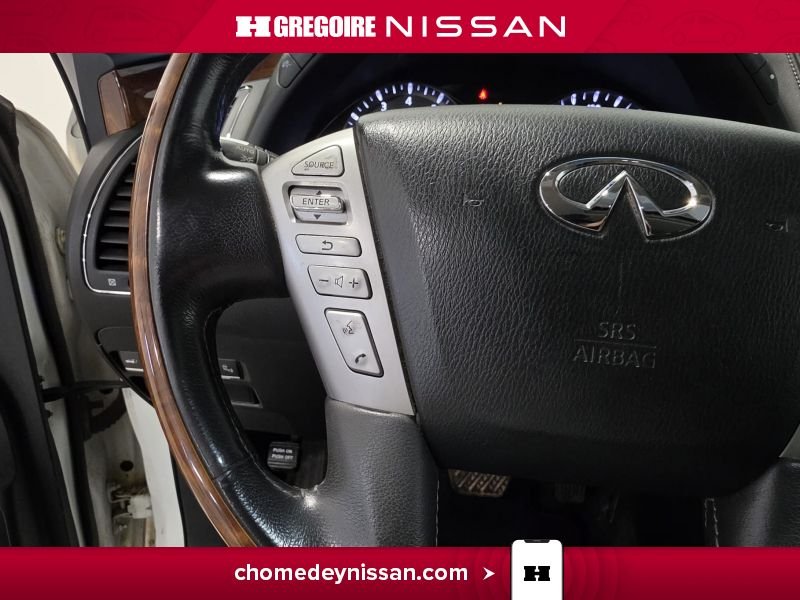 Infiniti QX80 CS6950 | Cuir * Toit * GPS * 7 Places 2017 Blanc Laval - photo #20