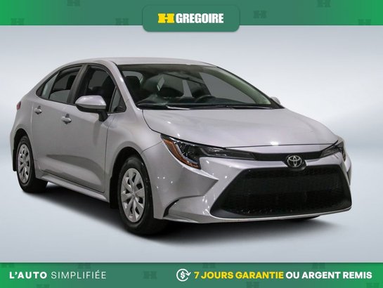 Toyota Corolla 2020 2020 Argent