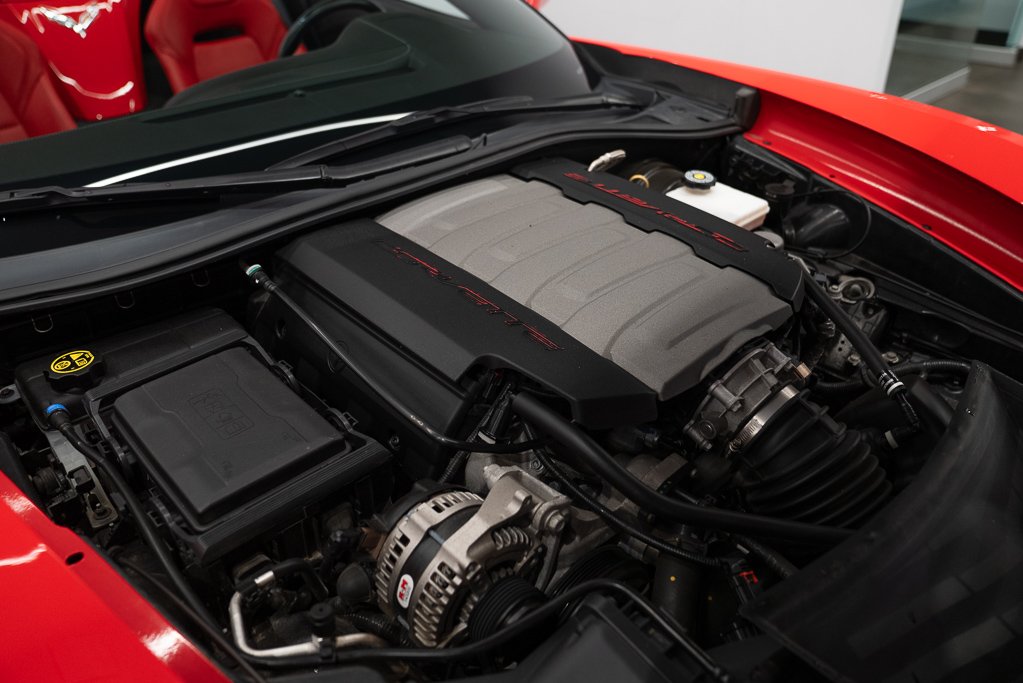 2018 Chevrolet Corvette 2dr Stingray Conv w/1LT Red Kirkland - photo #25