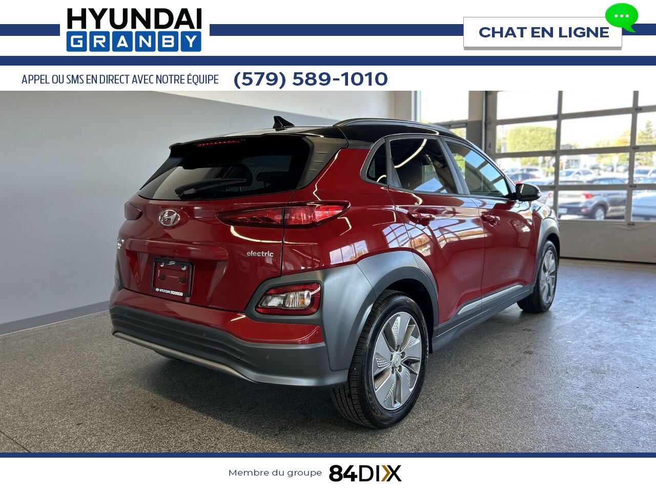 2021 Hyundai Kona Electric Red Granby - photo #5