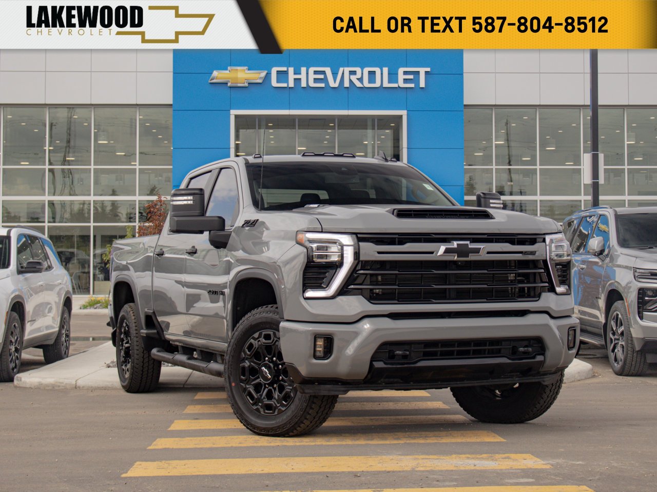 2024 Chevrolet Silverado 2500HD 4WD Crew Cab 159 LT Grey Sherwood Park - photo #0