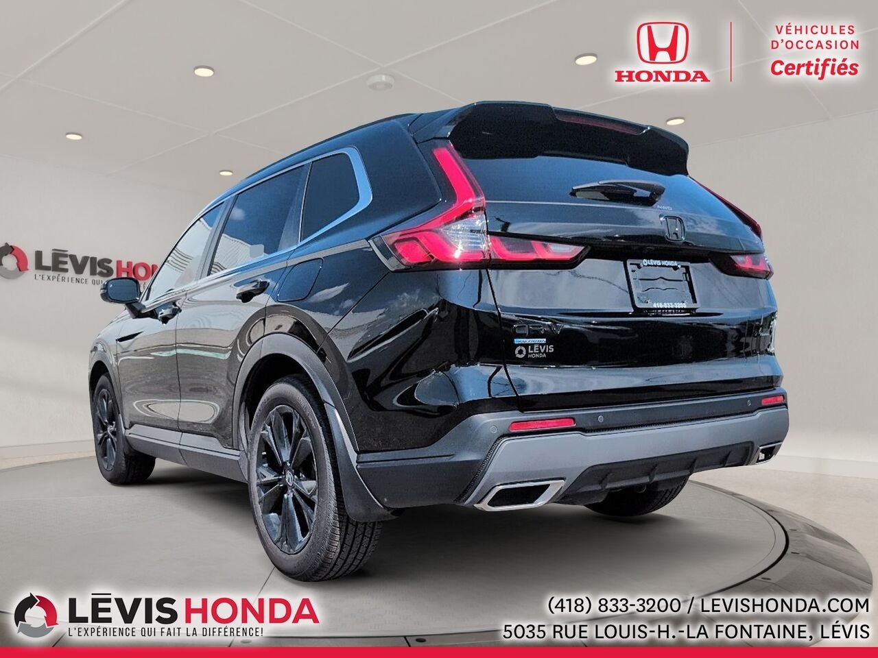 Honda CR-V Touring Hybride AWD Touring Traction Intégrale 2025 Noir Lévis - photo #11