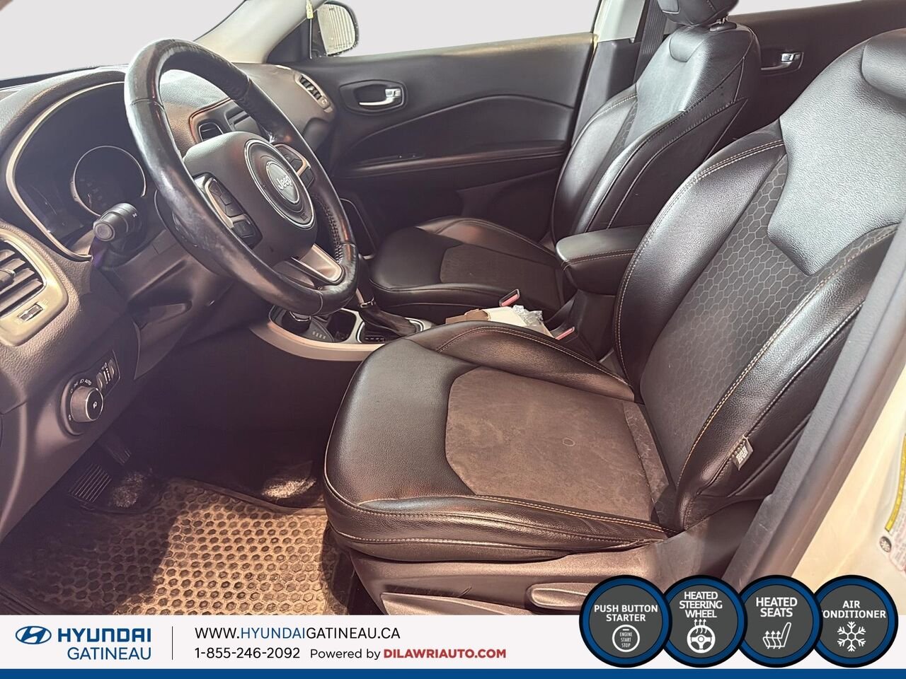 Jeep Compass 2018 Blanc Gatineau - photo #6