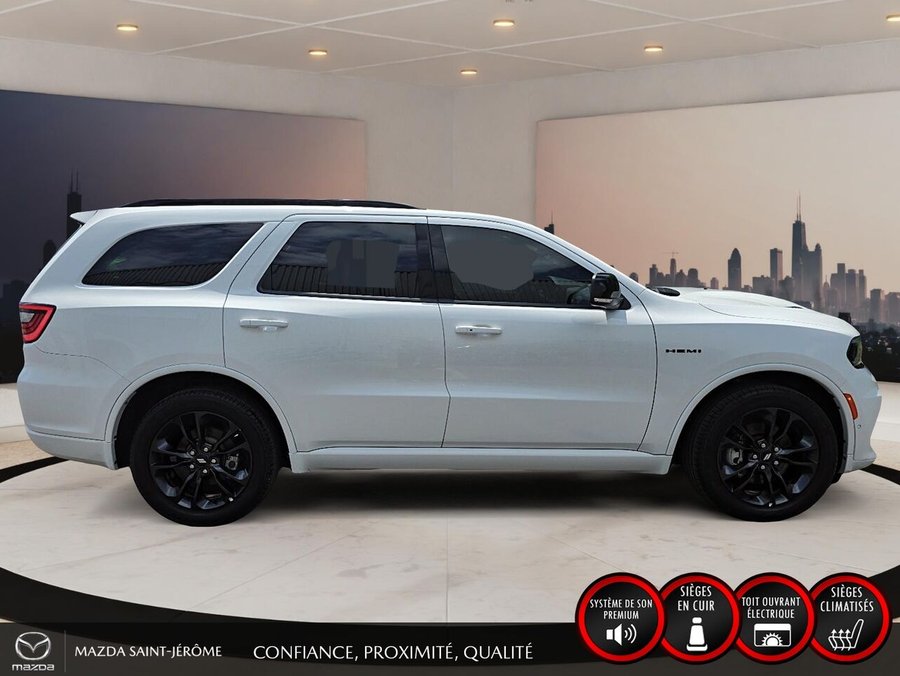Dodge Durango R/T | BLACK TOP | GROUPE REMORQUAGE | TOIT OUVRANT | 2025 Blanc