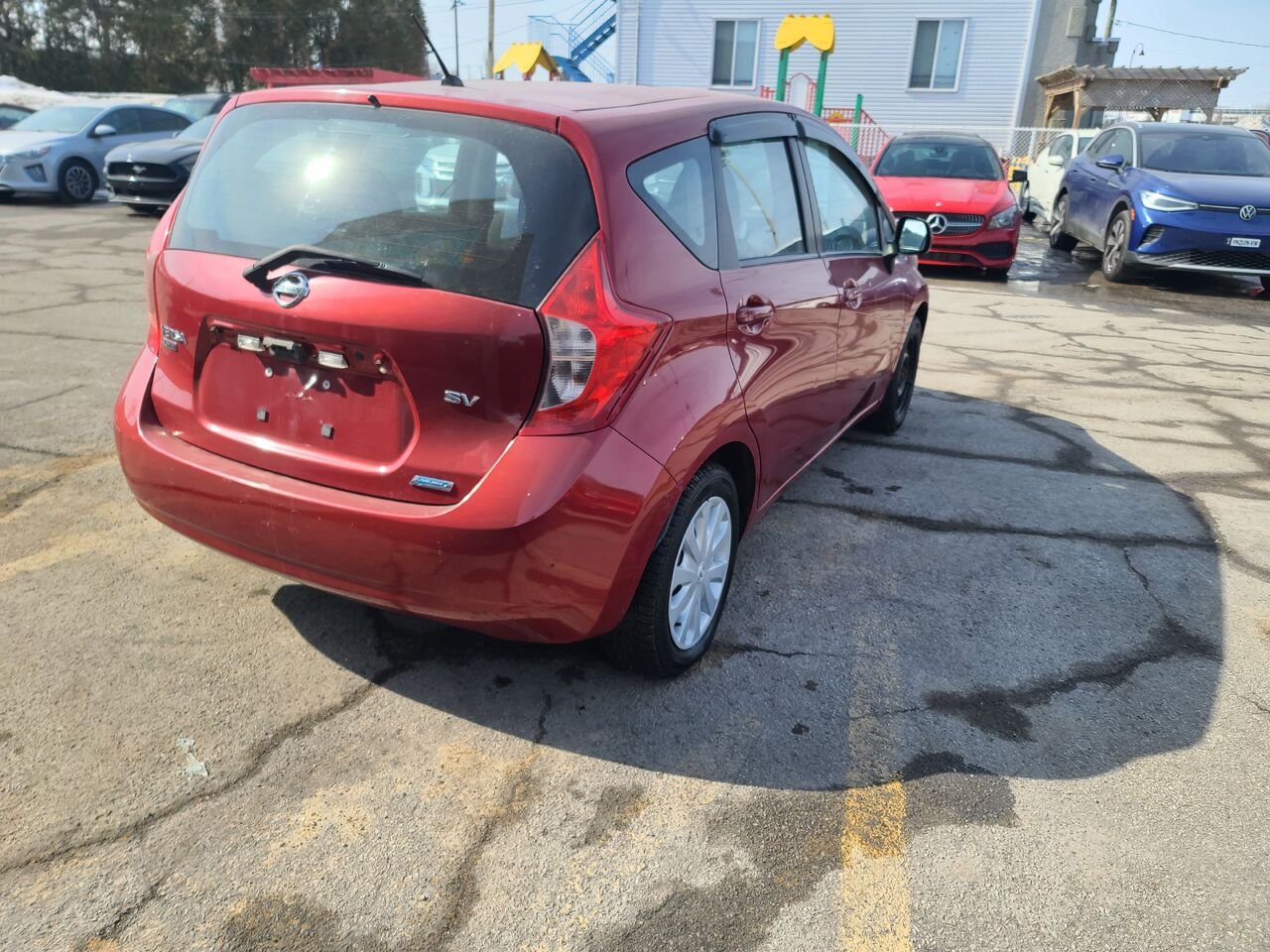 Nissan Versa Note 2014 Rouge Longueuil, - photo #5
