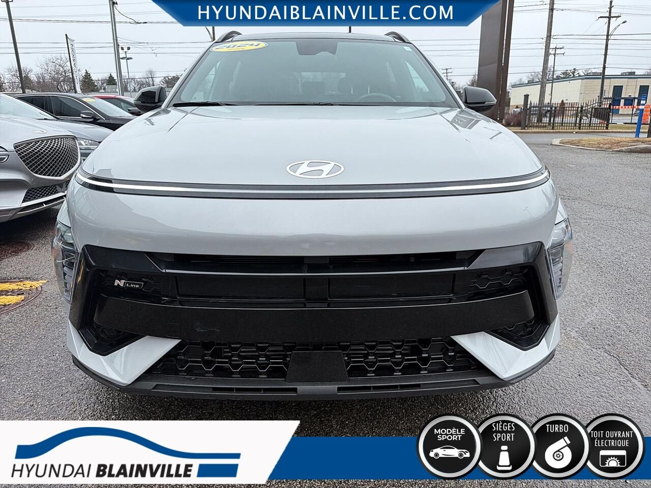 Hyundai Kona 2024 Gris Blainville - photo #1