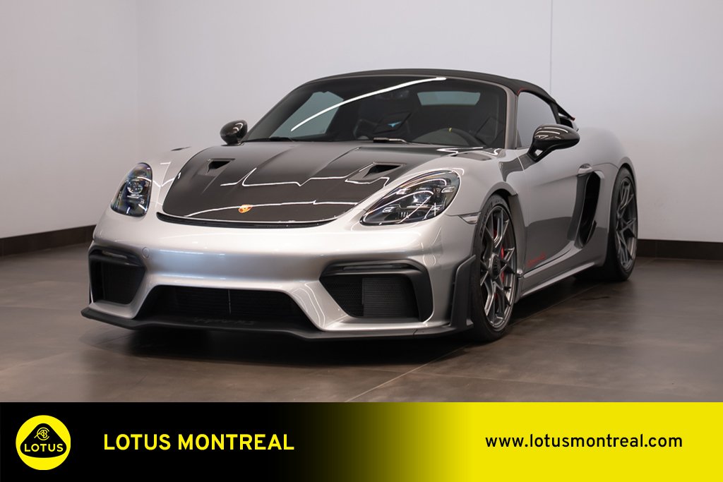 Porsche 718 Spyder RS Roadster Spyder 2024 Argent Kirkland - photo #0