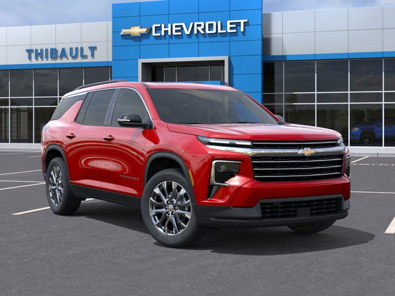 CHEVROLET Traverse Traction intégrale, 4 portes LT 2025 TEINTE ROUGE ECLATANT Sherbrooke - photo #6