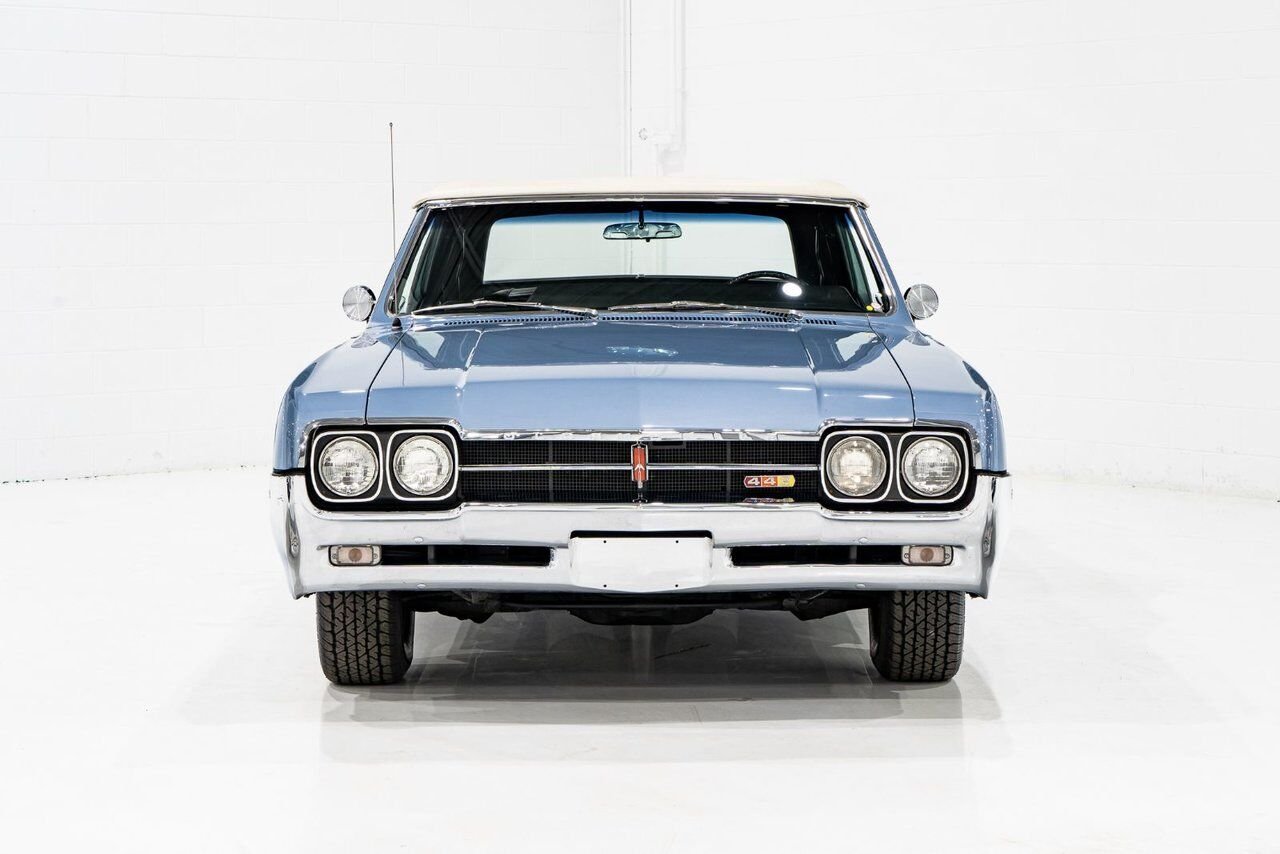 1966 Oldsmobile 442 PRIX EN USD | Matching# 400cu.in. 4-Speed Blue Montreal - photo #54