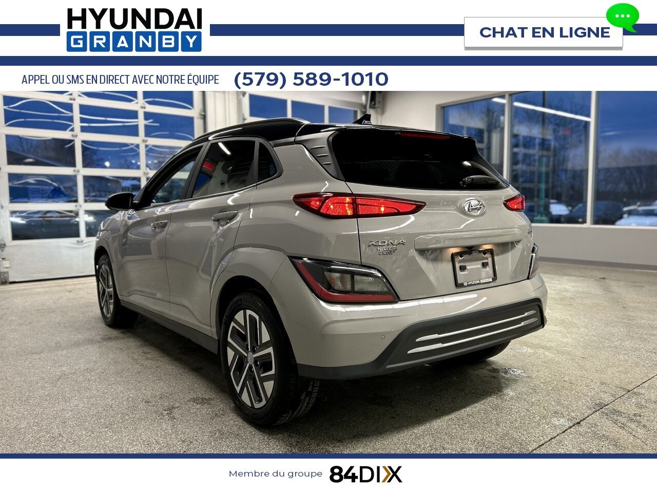 2023 Hyundai Kona Electric Grey Granby - photo #4