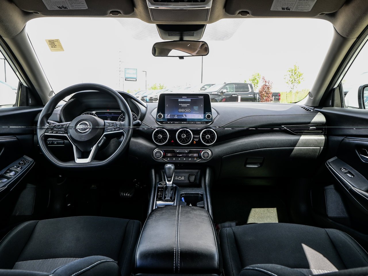 2024 Nissan Sentra SV CVT White Sherwood Park - photo #27