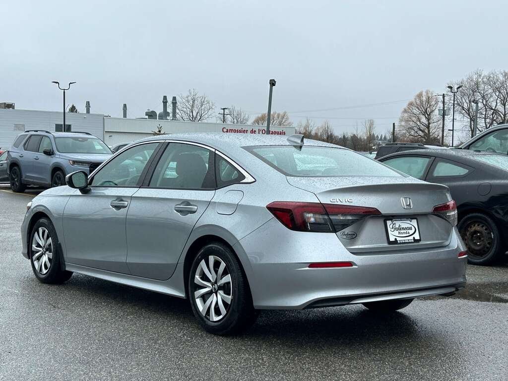 2025 Honda Civic LX Grey Gatineau - photo #5