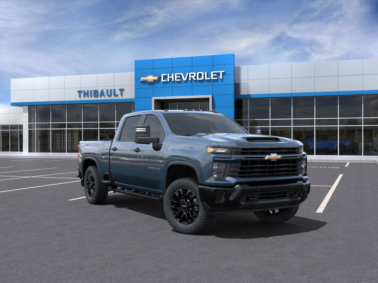 Chevrolet Silverado 2500HD Personnalisée 2025 Bleu riverain métallisé Saint-Eustache - photo #0