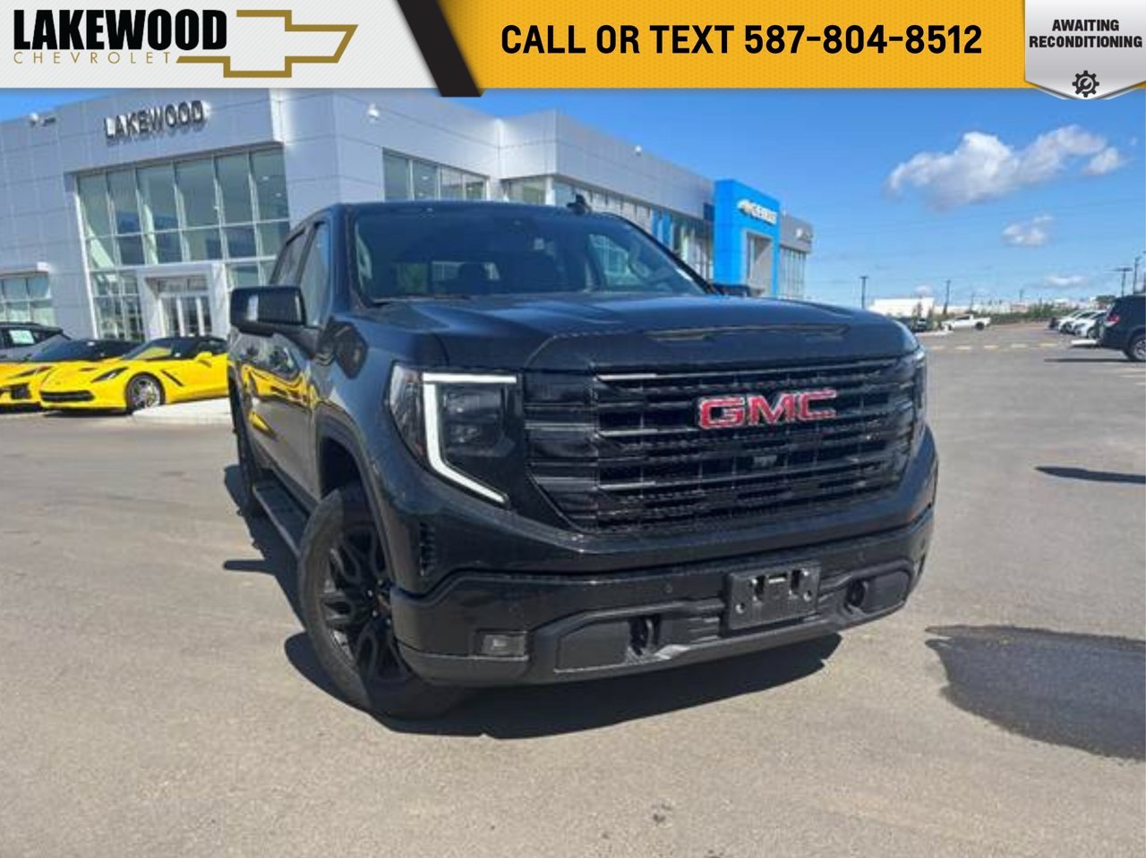2024 GMC Sierra 1500 4WD Crew Cab 147 Elevation Black Sherwood Park - photo #0