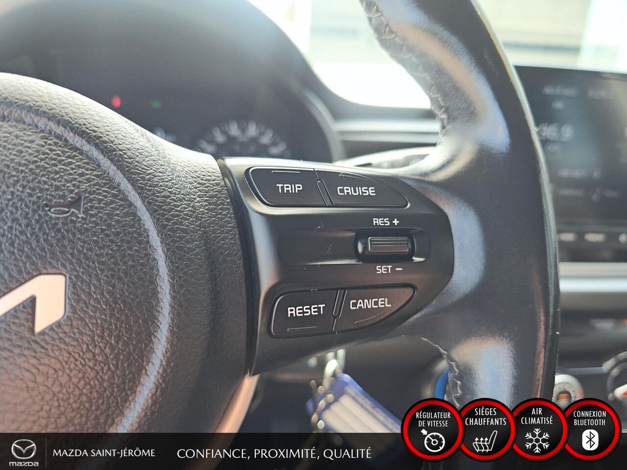 Kia Rio 5 portes LX+ | 50 728 KM | AUTOMATIQUE | CAMÉRA DE RECUL 2023 Noir Saint-Jérôme - photo #14