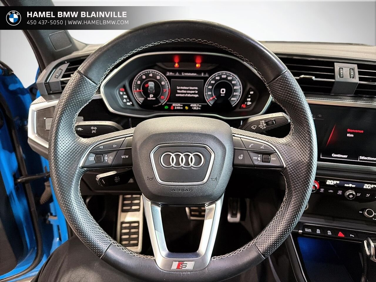 Audi Q3 Technik 45 TFSI quattro 2022 Bleu Blainville - photo #11