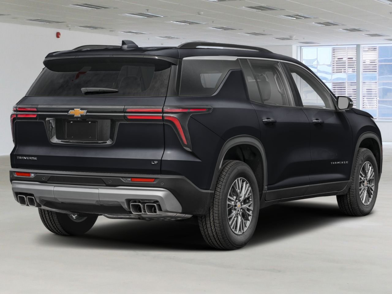 2027 CHEVROLET Traverse Traction intégrale, 4 portes LT Mosaic Black Metallic Amos - photo #2