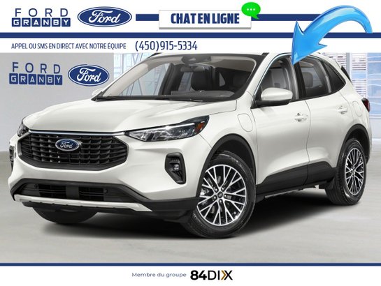 Ford Escape VHR TA 2026 Blanc astral métallisé trois couches