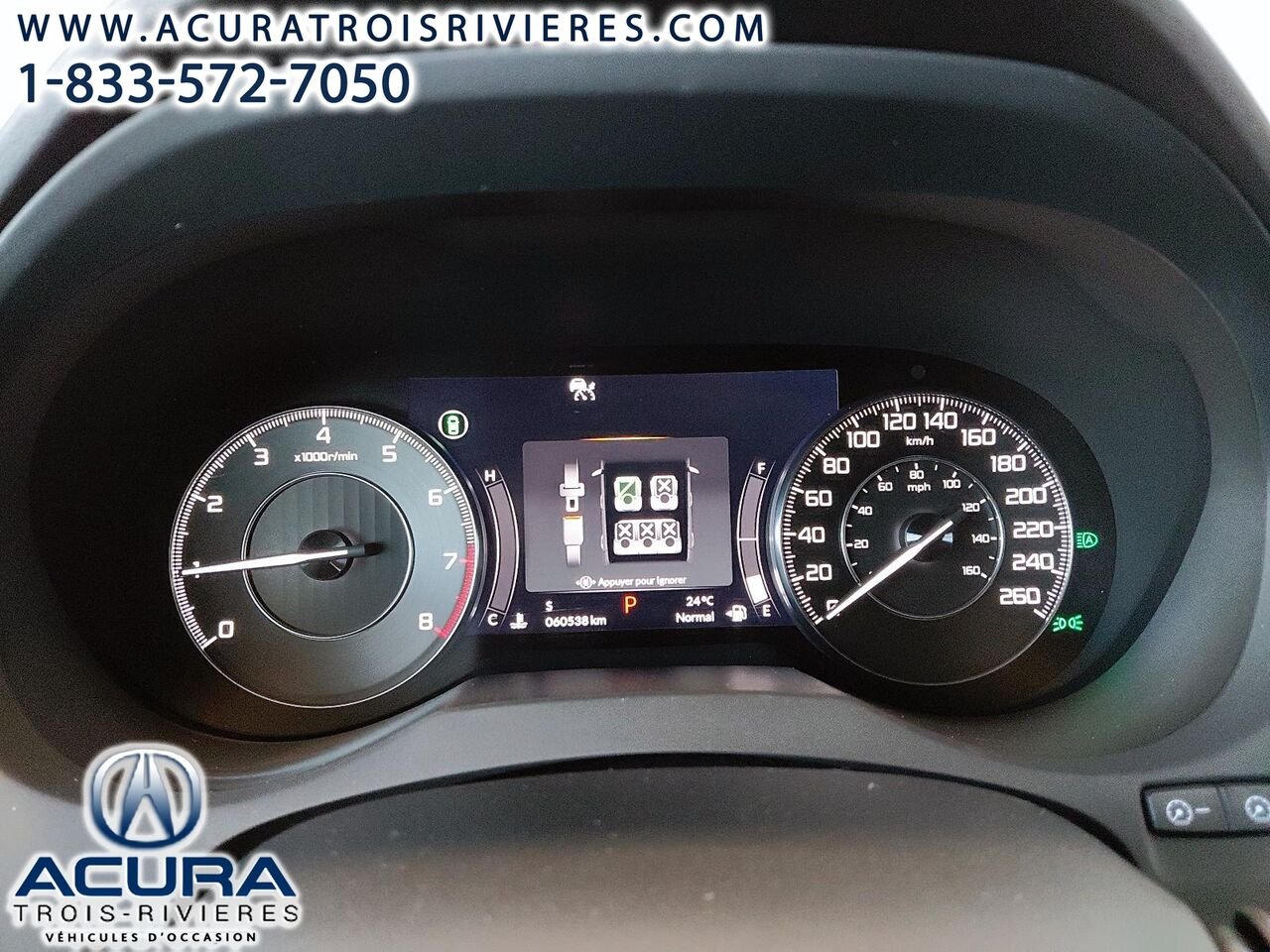 Acura RDX SH-AWD 2022 Noir Trois-Rivières - photo #21