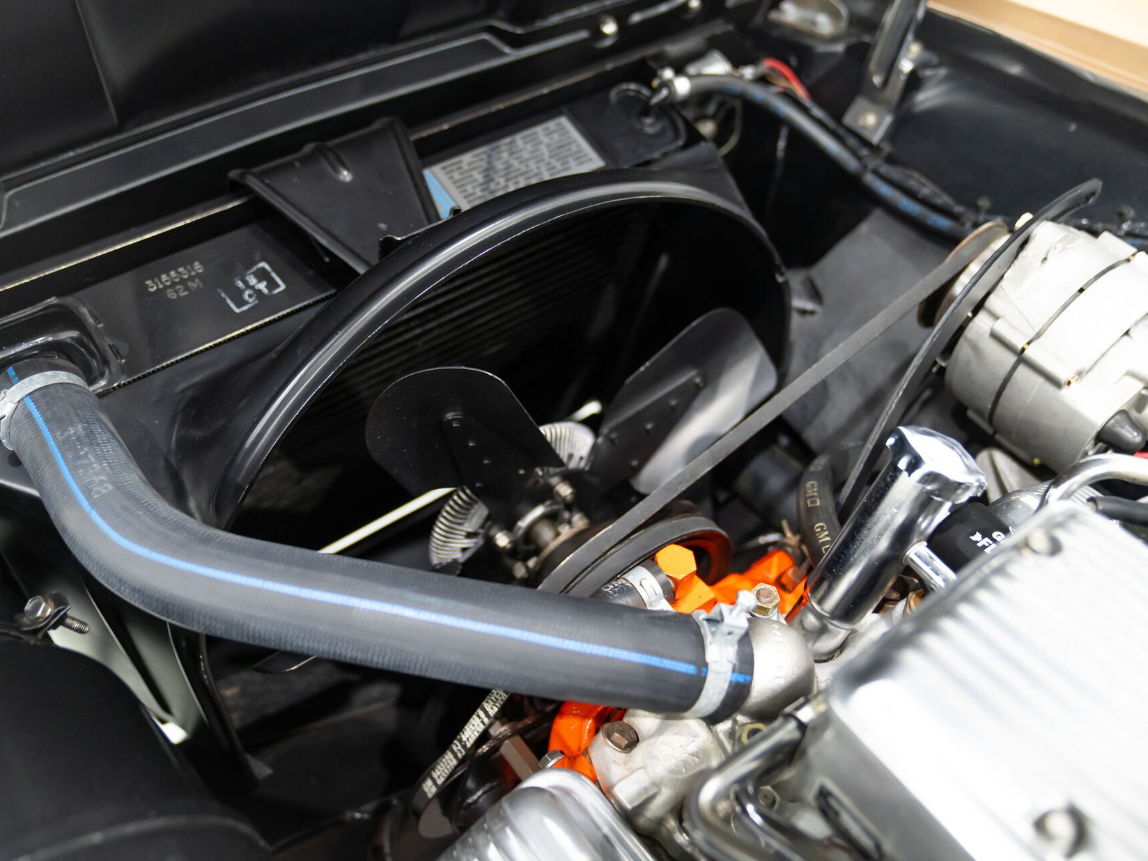 Chevrolet Corvette Fuel Injection Moteur Matching 327 à injection développant 360 chevaux | PRICE IN USD 1963 Beige Montréal - photo #76