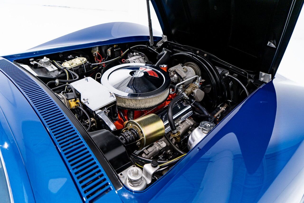 Chevrolet Corvette *PRIX EN USD* Matching numbers Top flight with extensive documentation 1968 Bleu Montréal - photo #91