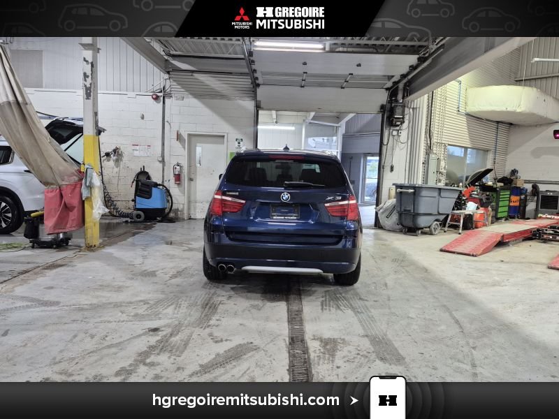 2014 BMW X3 Blue Laval - photo #7