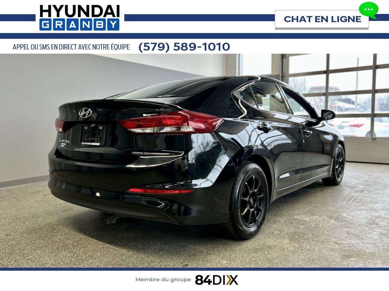 Hyundai Elantra 2017 Noir Granby - photo #6
