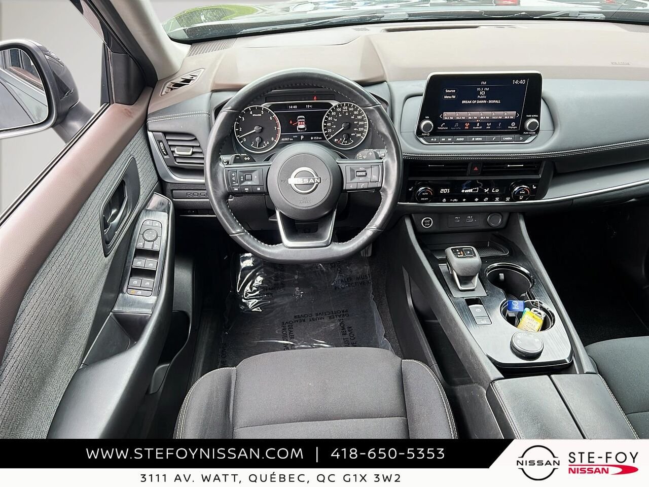 2023 Nissan ROGUE S TRACTION INTEGRALE Black Ste-Foy - photo #12