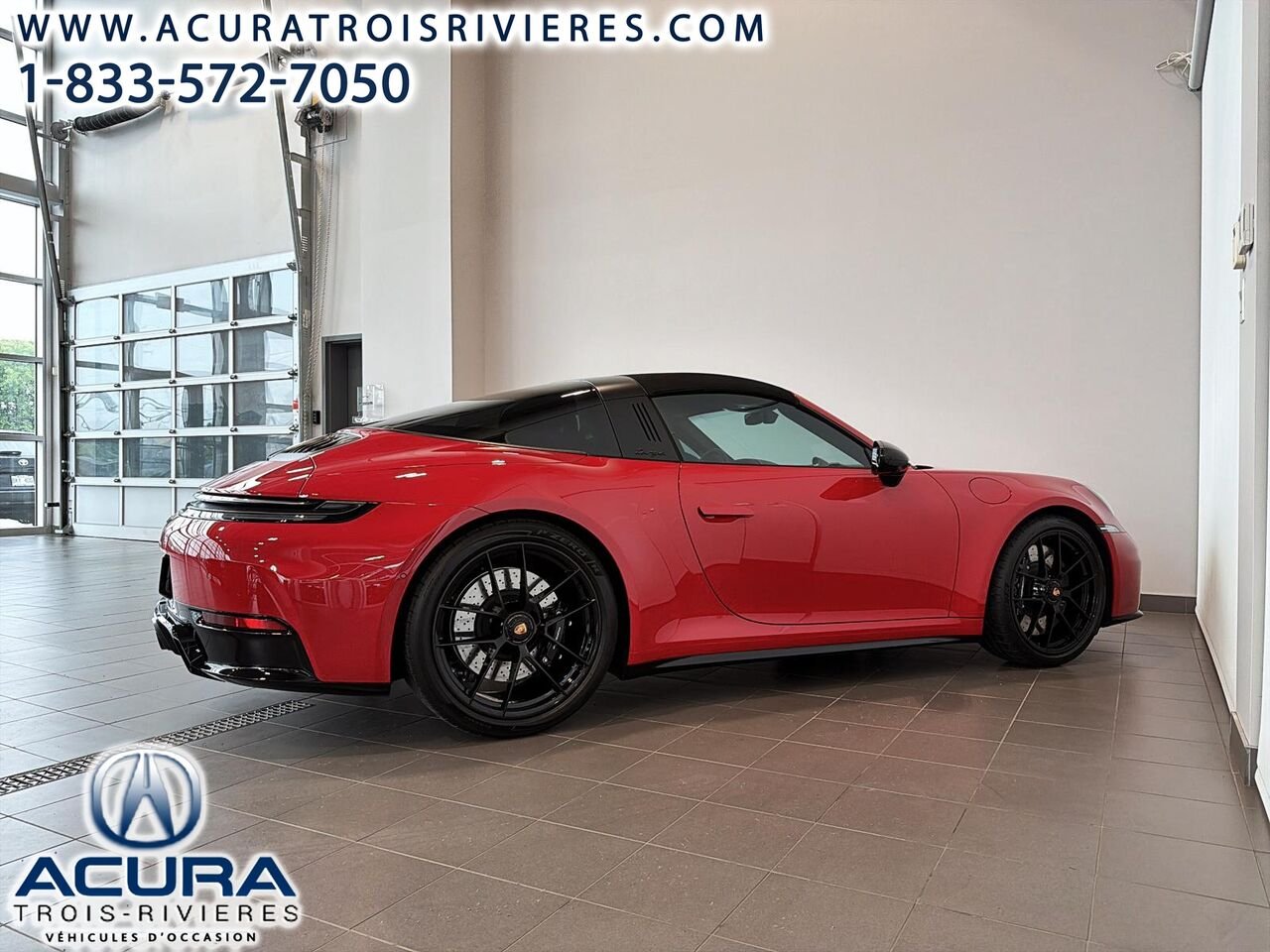 Porsche 911 TARGA 4 GTS T-HYBRID 2026 Rouge Trois-Rivières - photo #19