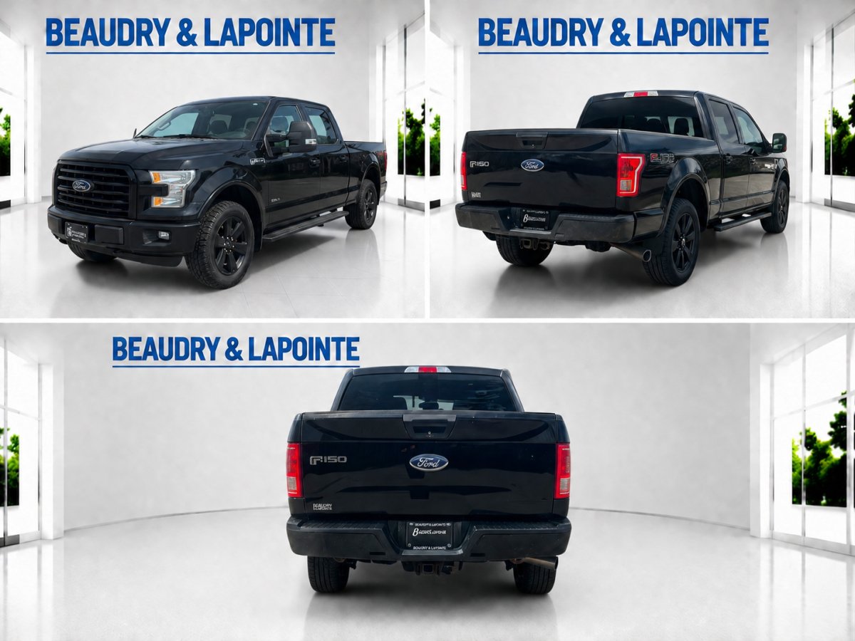 Ford F-150 2016 Noir La Sarre - photo #1