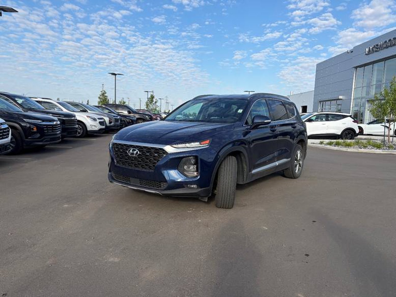 2019 Hyundai Santa Fe 2.4L Preferred AWD Blue Sherwood Park - photo #2