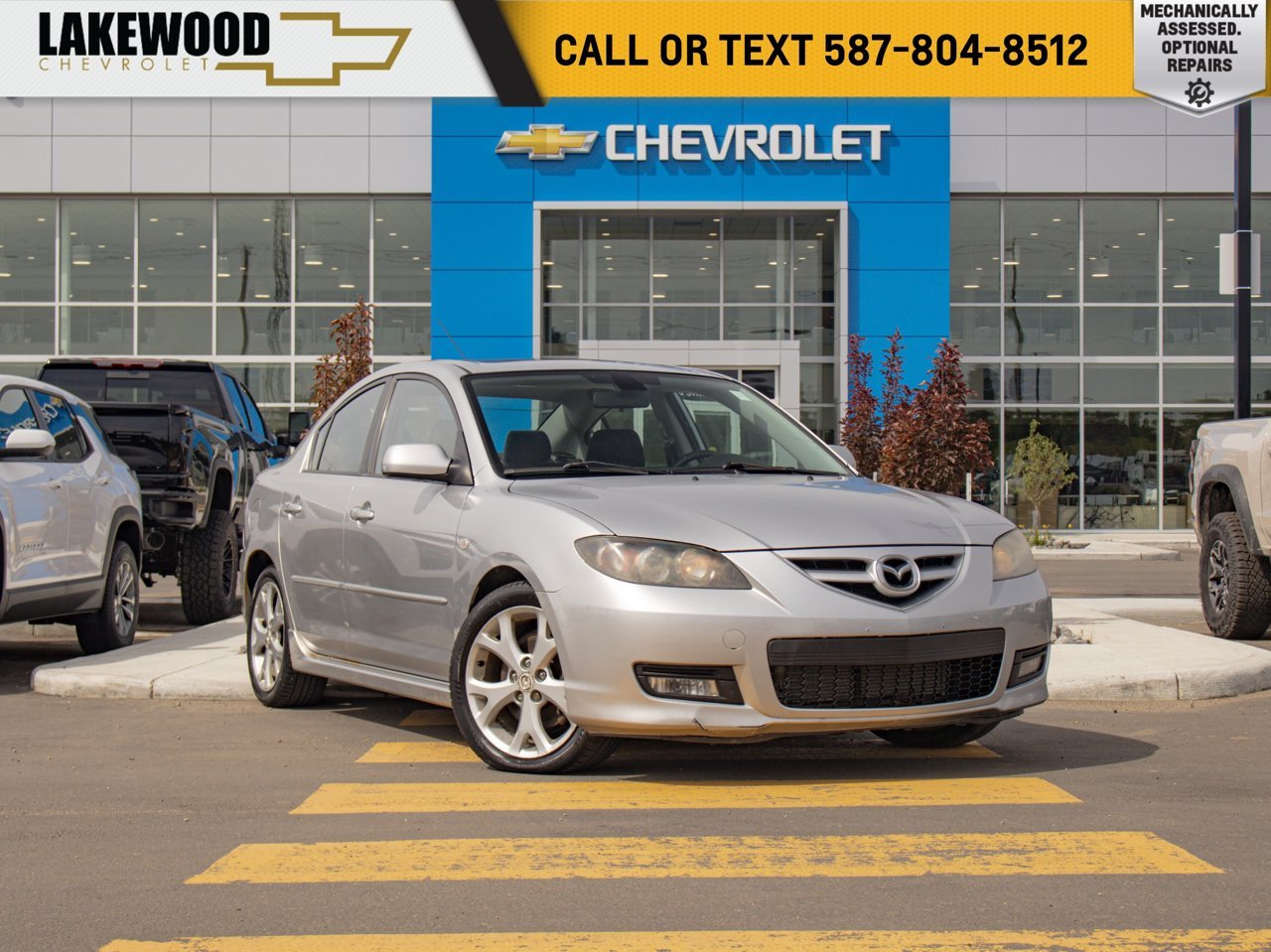 2007 Mazda Mazda3 4dr Sdn Auto GT Silver Sherwood Park - photo #0