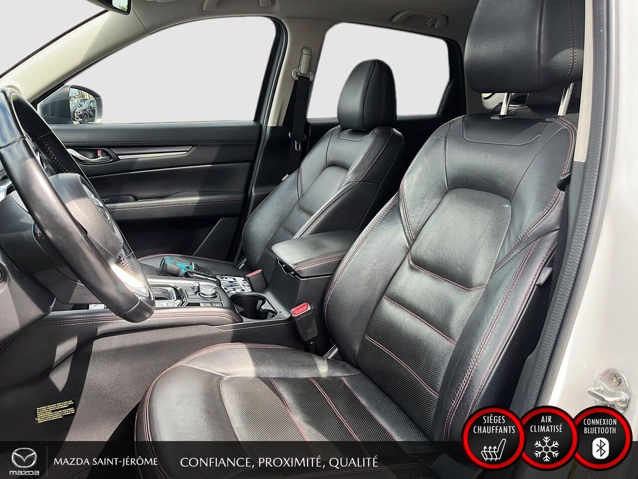 2022 Mazda CX-5 Édition Kuro | TOIT OUVRANT | CUIR | AWD | White Saint-Jérôme - photo #17